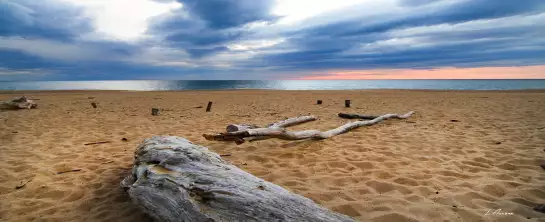 Photo plage Ondres - tableau océan