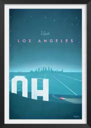 Los Angeles vintage - affiche ville