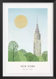 Central Park - poster de new york