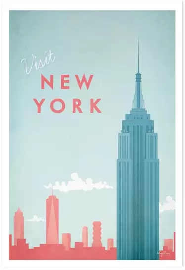 New York vintage - poster de new york