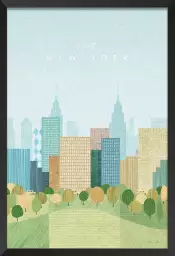 New York en automne - poster de new york