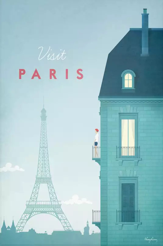 Vue sur la tour - les toits de paris