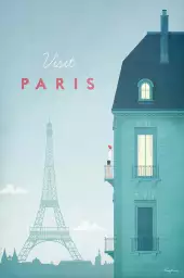 Vue sur la tour - les toits de paris