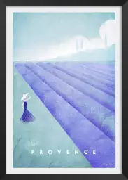 Provence vintage - affiche sud est