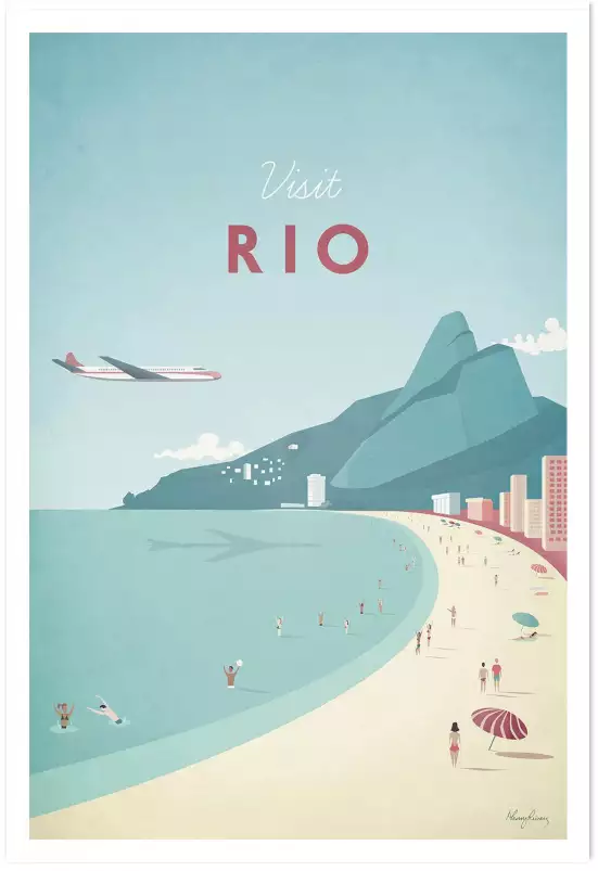 Rio vintage - paysages été