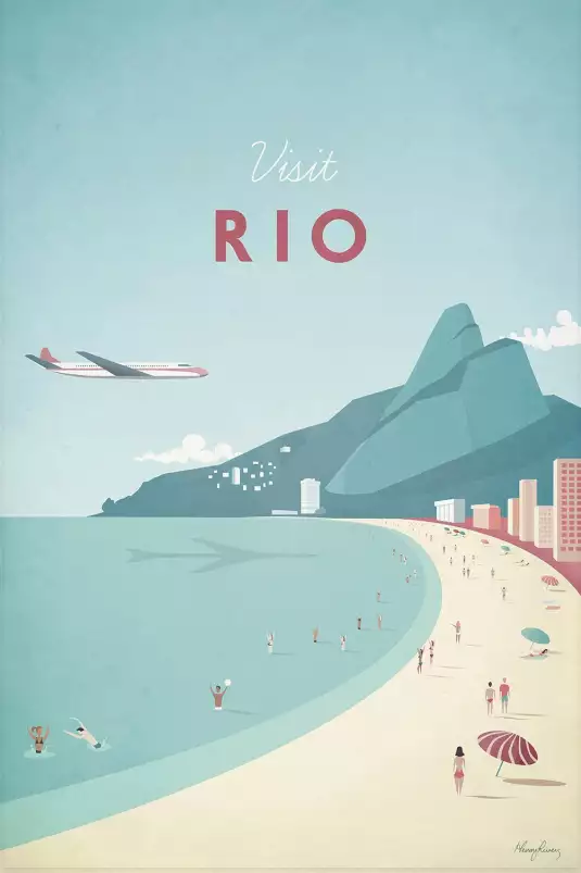 Rio vintage - paysages été