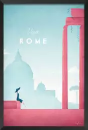 Rome vintage - affiche ville