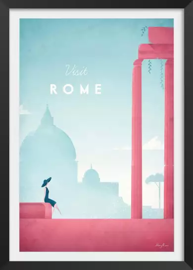 Rome vintage - affiche ville