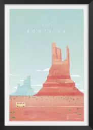 Route 66 vintage - poster monde