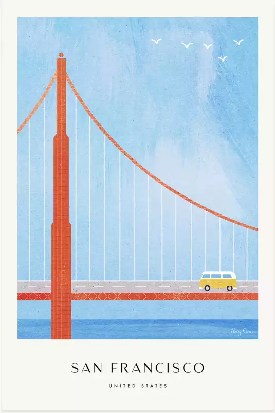 San Francisco II- affiche ville