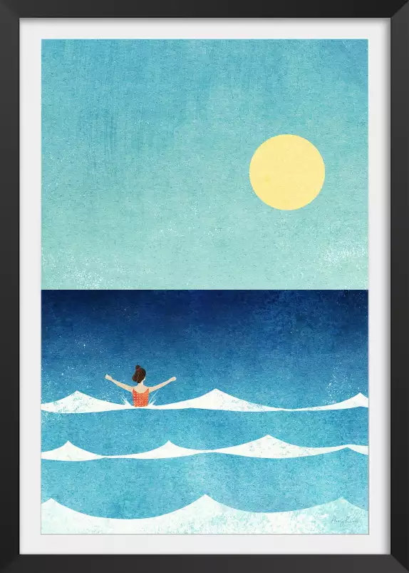 Sea Swim - poster enfant