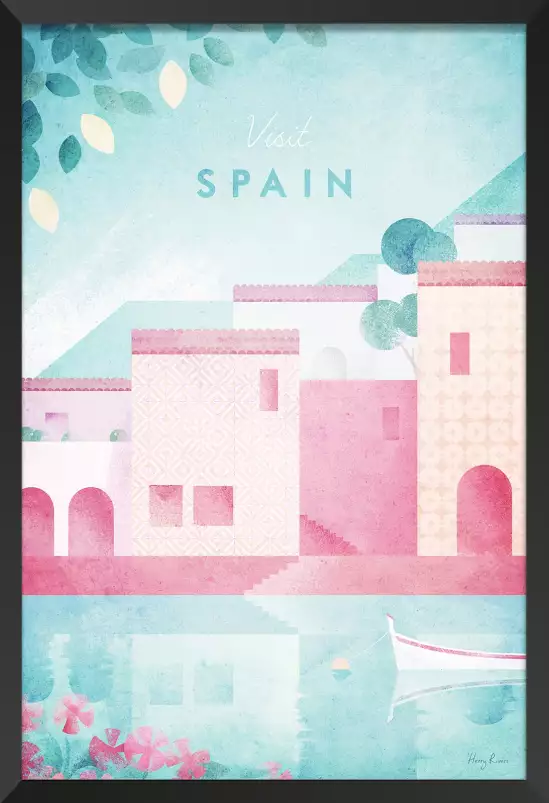 Espagne vintage - affiche retro vintage