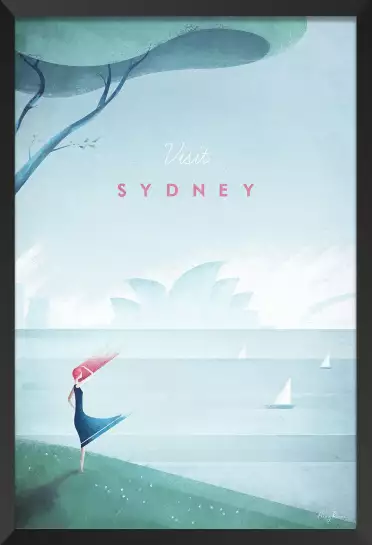 Sydney vintage - affiche ville