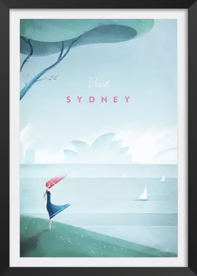 Sydney vintage - affiche ville