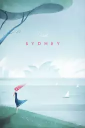 Sydney vintage - affiche ville