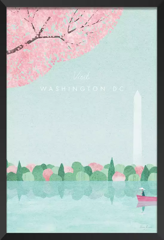 Washington vintage - affiche retro vintage