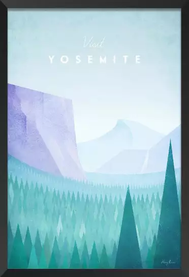 Yosemite vintage - poster nature