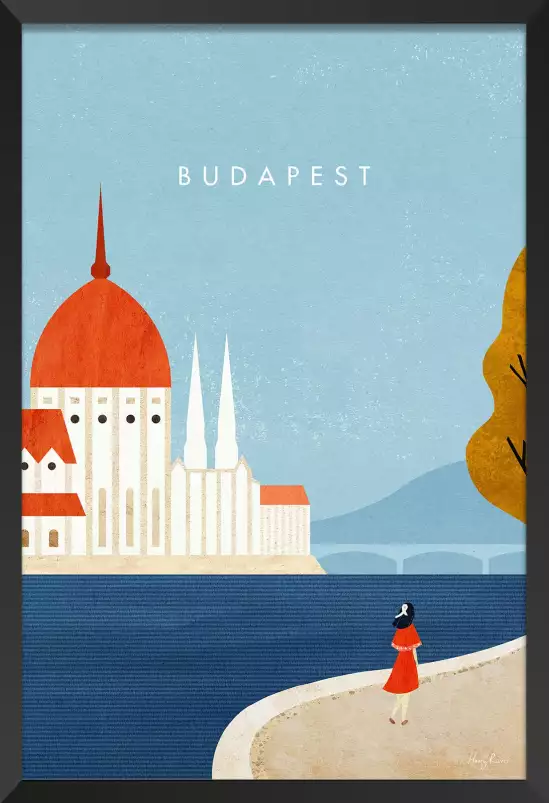 Budapest - affiche ville