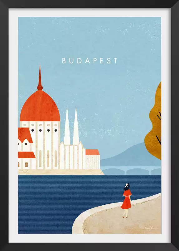 Budapest - affiche ville