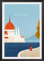 Budapest - affiche ville