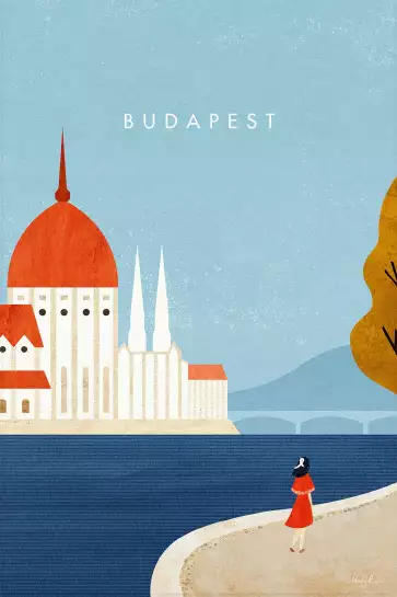 Budapest - affiche ville