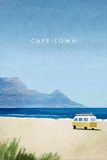 Cape town - affiche ville