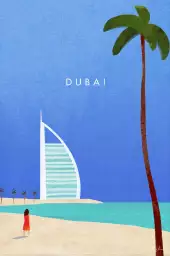 Dubai - affiche ville