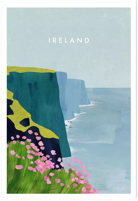 Irelande - poster paysage