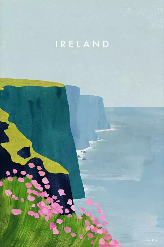 Irelande - poster paysage