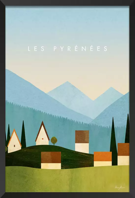 Les Pyrénées - paysage montagne