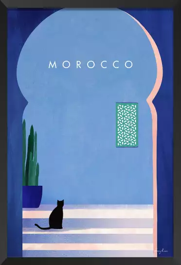 Maroc - affiche ville