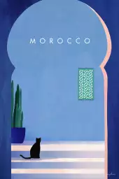 Maroc - affiche ville