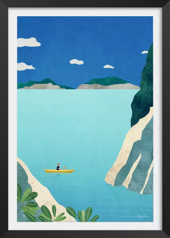 L'ardèche - poster paysage