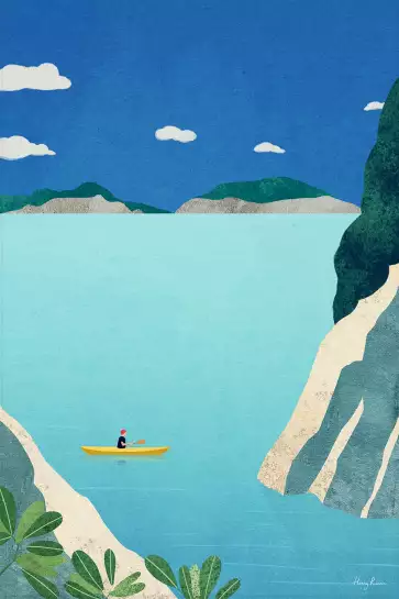 L'ardèche - poster paysage