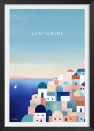 Santorini - poster paysage