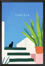 Tunisia - affiche de chat