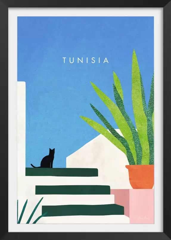 Tunisia - affiche de chat