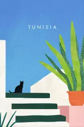 Tunisia - affiche de chat