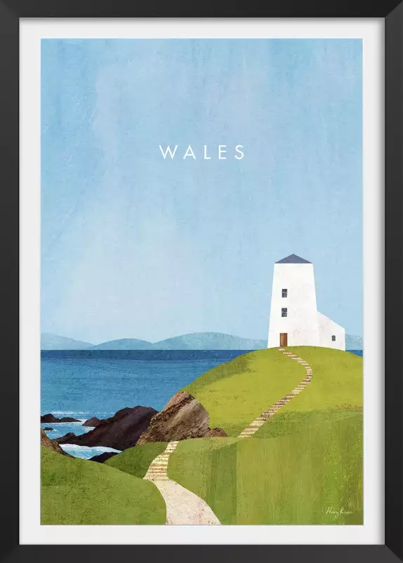 Wales - affiche de phare