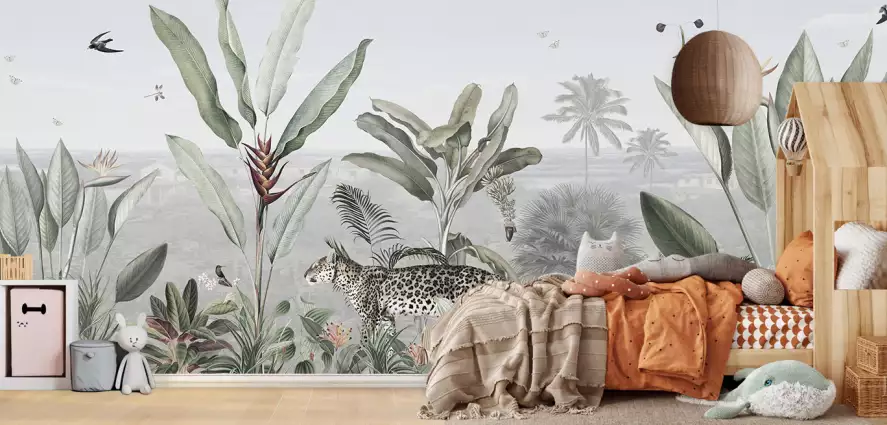 Royaume tropical - papier peint tropical