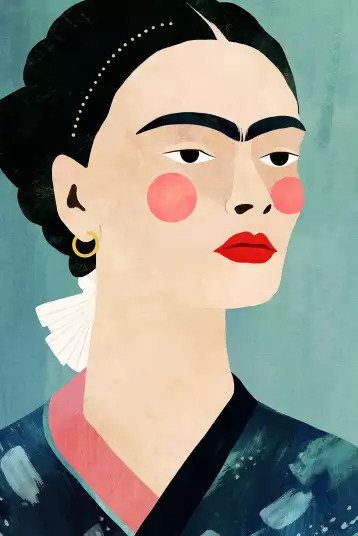 Frida vintage - papier peint 70's
