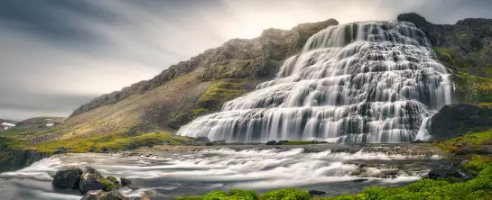 Islande Cascades - paysage cascade