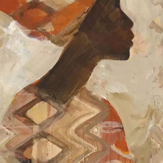 Beauté africaine - papier peint ethnique africain