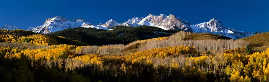 Montagnes Rocheuses du Colorado - panoramique montagne