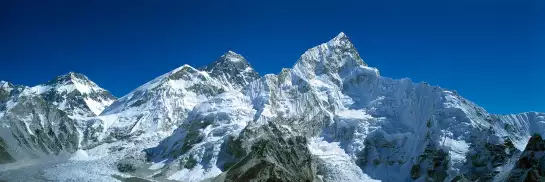 Région de Khumba au Népal - panoramique montagne