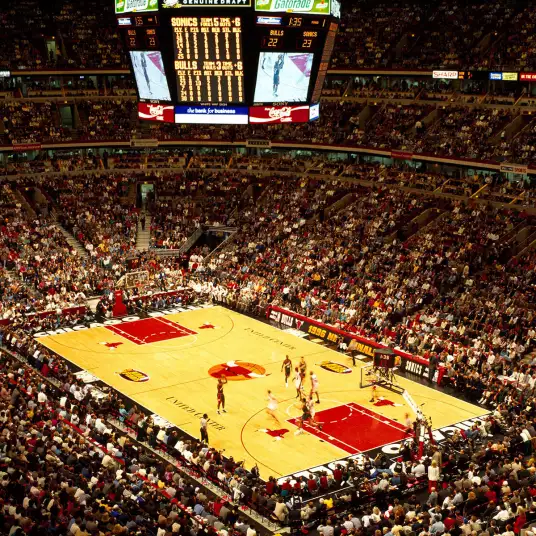 Basket l' équipe des Chicago Bulls - papier peint original