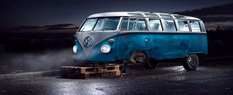 VW California Bus - tableau moderne contemporain