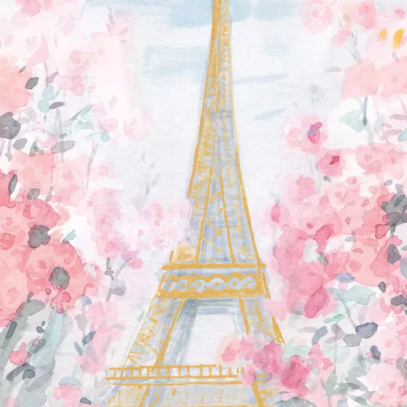 Pastel Paris - papier peint luxe paris