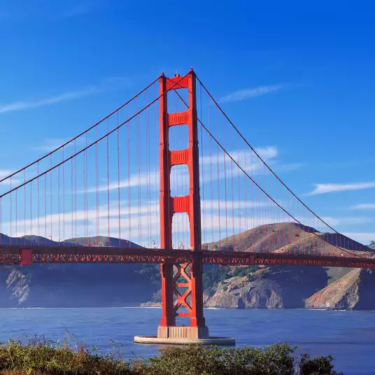 Golden Gate Bridge - panorama ville