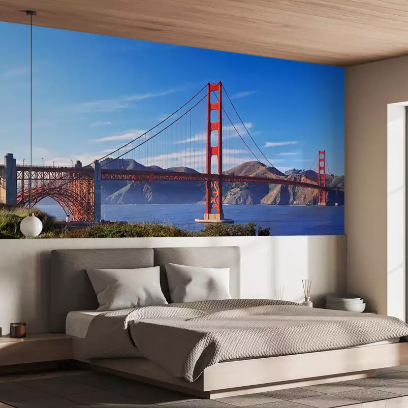 Golden Gate Bridge - panorama ville